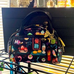 30th Anniversary LeSportsac Maggie We Love Hong Kong Mini Bag…Exclusive…Vintage